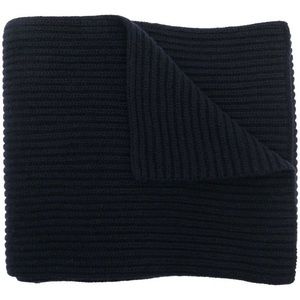 A.P.C. Camille Rib Knit Scarf - Navy